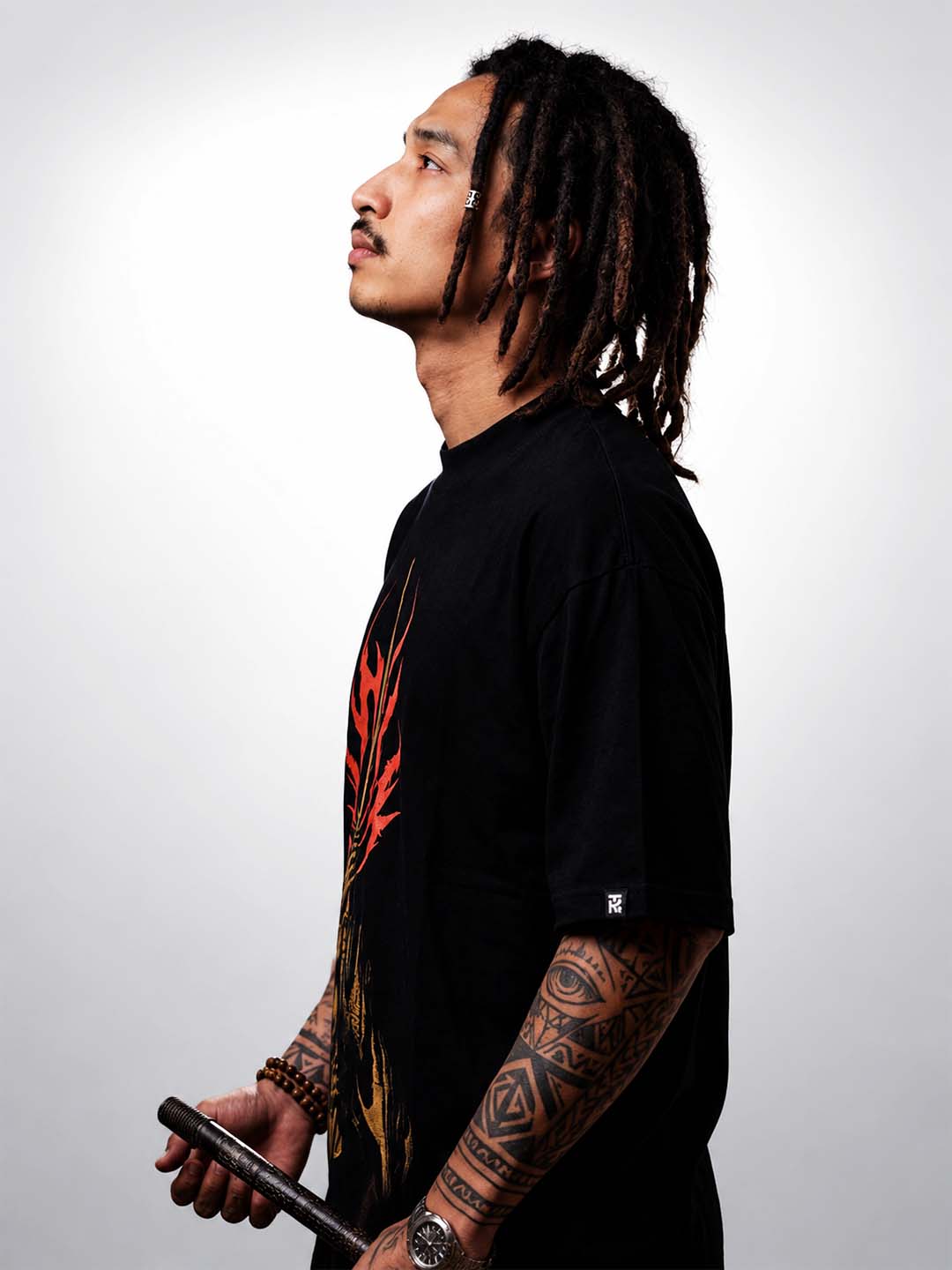 Upside Down Rise Tee | Premium Streetwear Graphic T-Shirt | TKMem Store