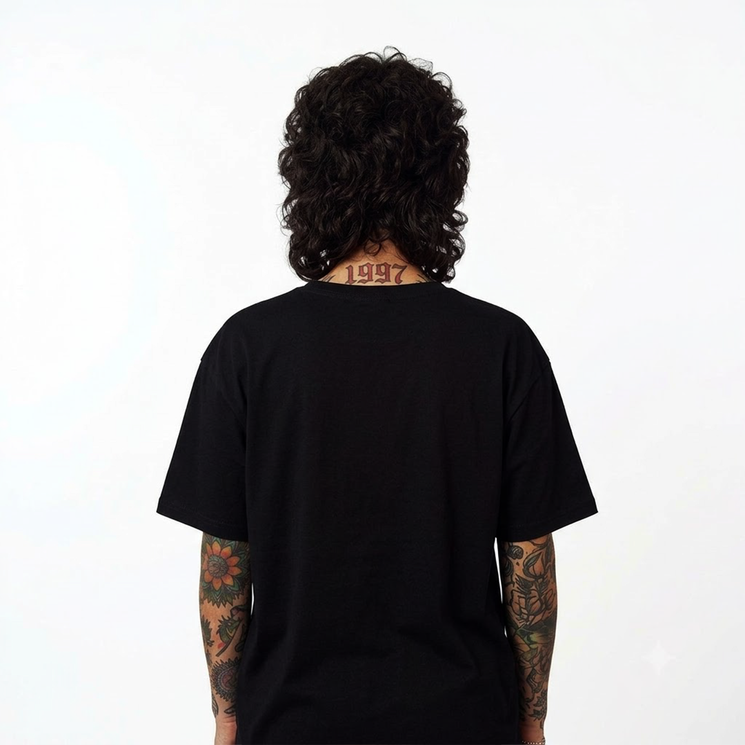 Bizzare Black Oversize T-Shirt