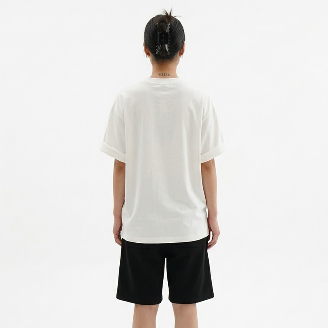 Tribal Scratch Black Shorts