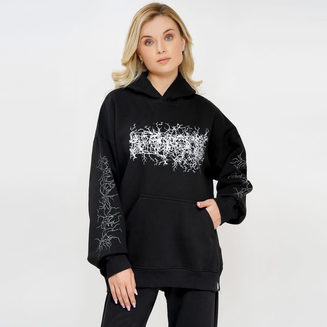 SLANGWRLD™ // Meta Script Hoodie