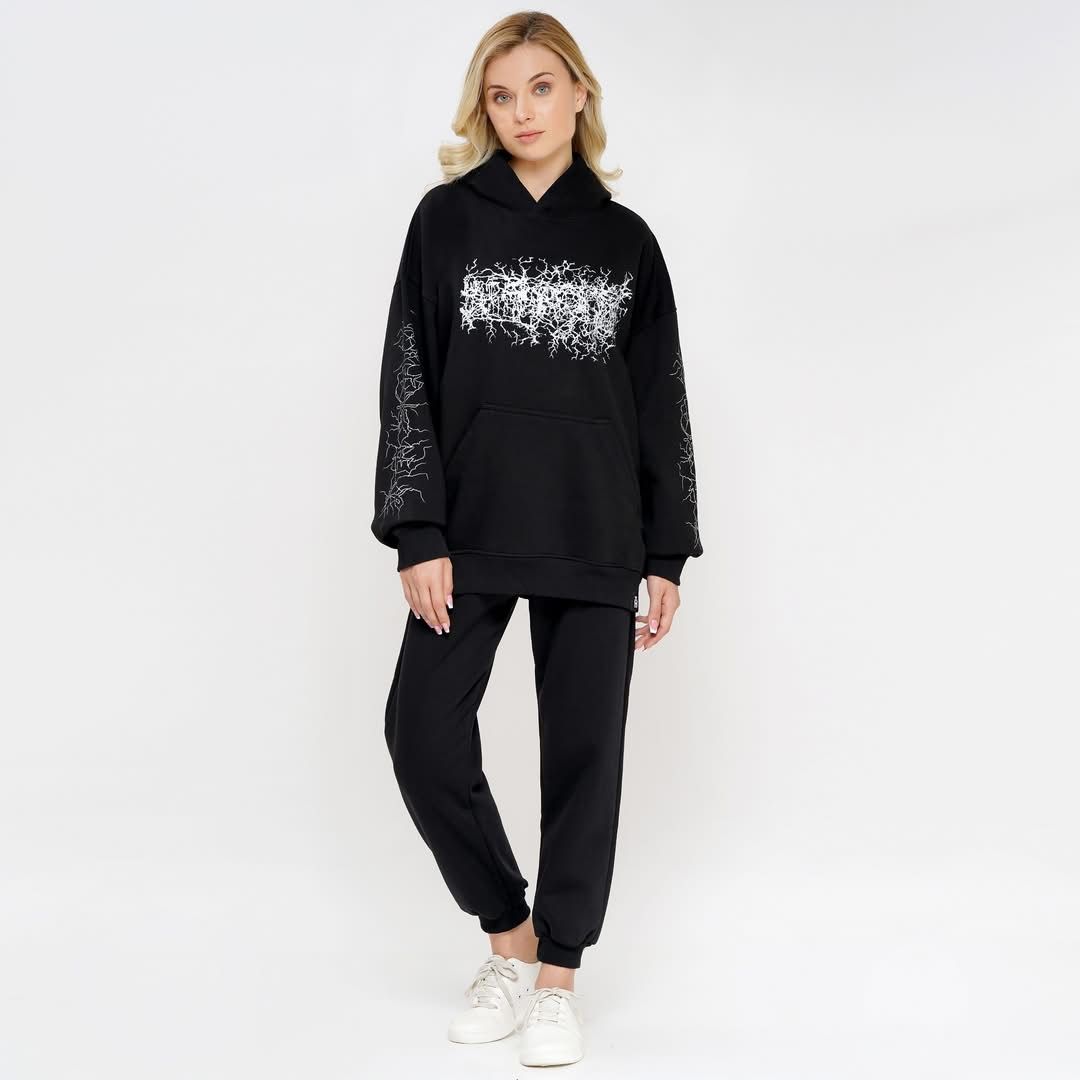 SLANGWRLD™ // Meta Script Hoodie